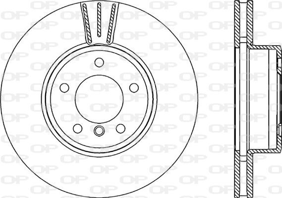 OPEN PARTS Jarrulevy BDR2215.20